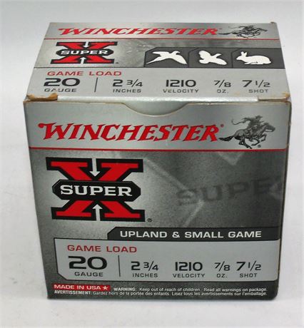 Winchester Super X20G ammunition