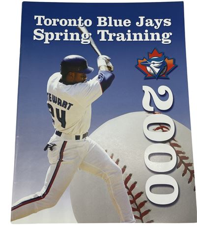 2000 - Toronto Blue Jays Spring Training Program