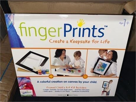 NEW 5 CASES FingerPrints Create a Keepsake for Life