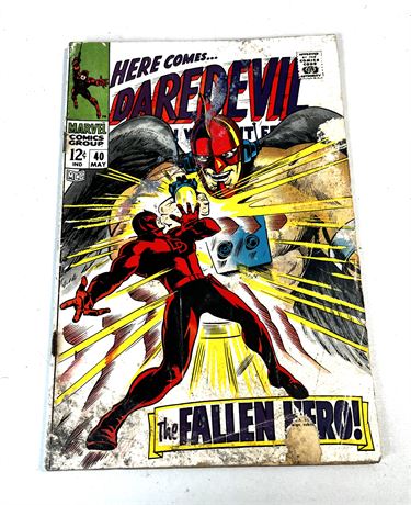 Marvel Comics "DAREDEVIL" May 1968 #40 Comic
