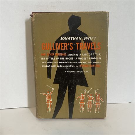 Jonathan Swift Gulliver’s Travels Hardcover 1958