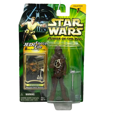 2000 Hasbro Star Wars Power Of The Jedi Chewbacca