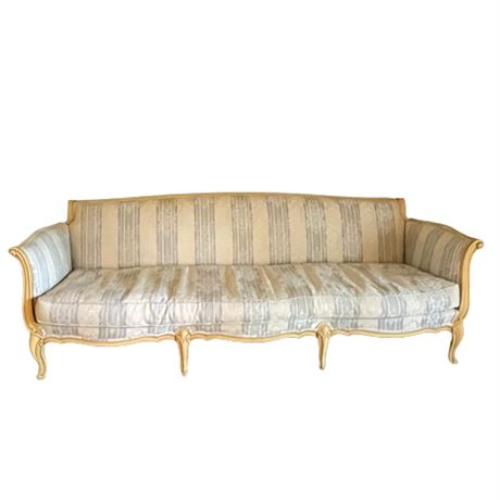 Hollywood Regency Style Extra Long Sofa