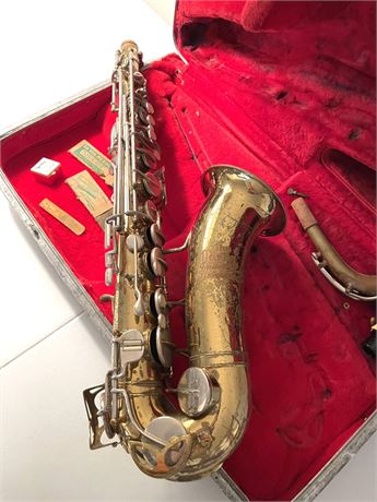 Vintage Elkhart Indiana Alto Saxophone