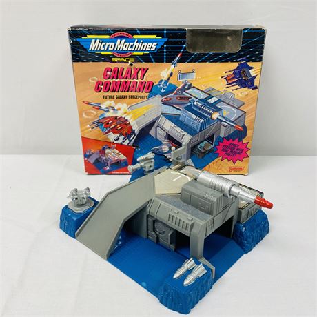 Vintage Micro Machines Galaxy Command Spaceport