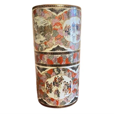 Imari Style Chinese Flower Vase