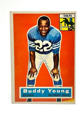Buddy Young Baltimore Colts Topps #96 Football Card