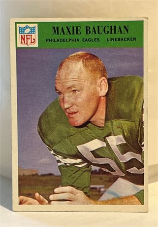 Maxie Baughan Philadelphia Eagles NFL #133 Football Card