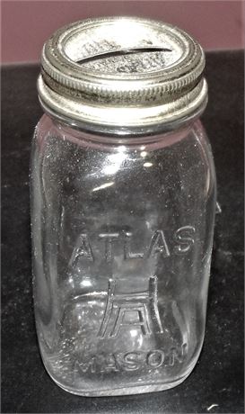 VTG Mini ATLAS glass coin bank