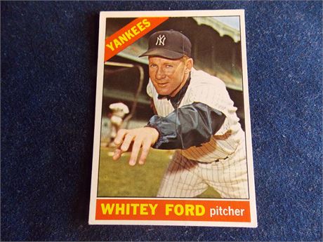 1966 Topps #160 Whitey Ford