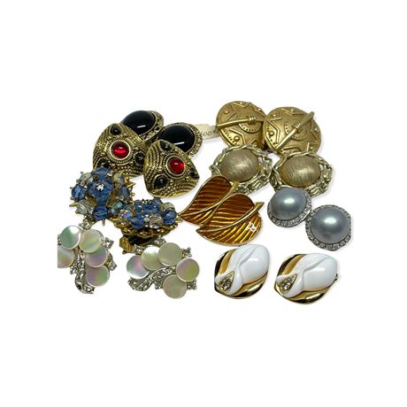 Fashion Jewelry Clip Earring Collection