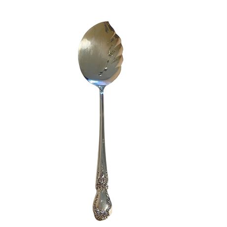International Silver Sterling Brocade Jelly Spoon
