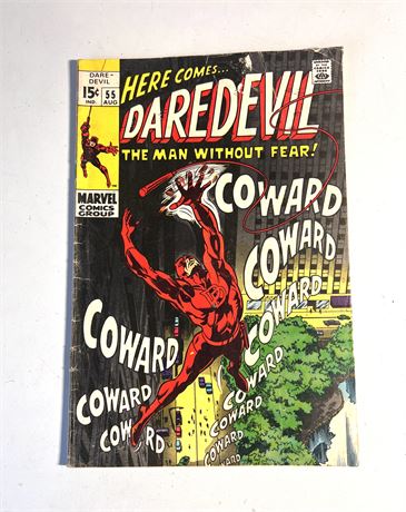 Marvel Comics Daredevil #55 July 1969 Comic