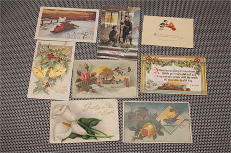 Vintage Holiday Postcards