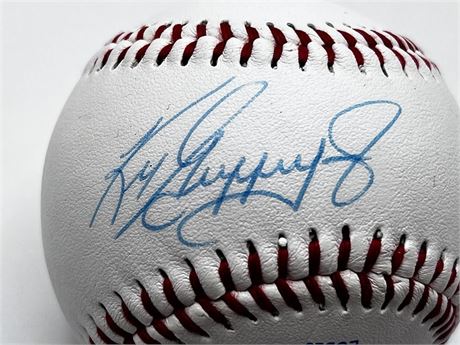 Rust Belt Revival Online Auctions - Autographed Ken Griffey Jr Signed ...