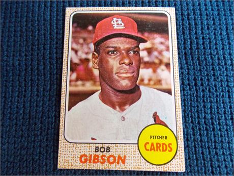1968 Topps #100 Bob Gibson
