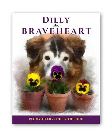 Dilly, the Braveheart,  'paw' tographed book