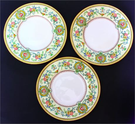 Tiffany & Co. Hand Painted by Cauldon England Luncheon Plates Set of 11