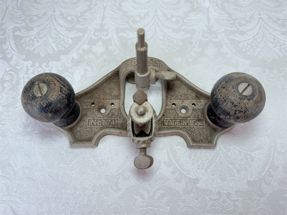 Router Belt Rust Belt Revival Online Auctions - Router Plane Stanley No. 71 Vintage