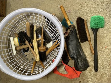 Hamper of Cleaning Brushes