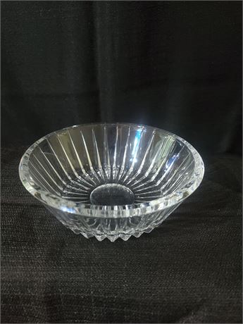 Val St. Lambert Crystal bowl