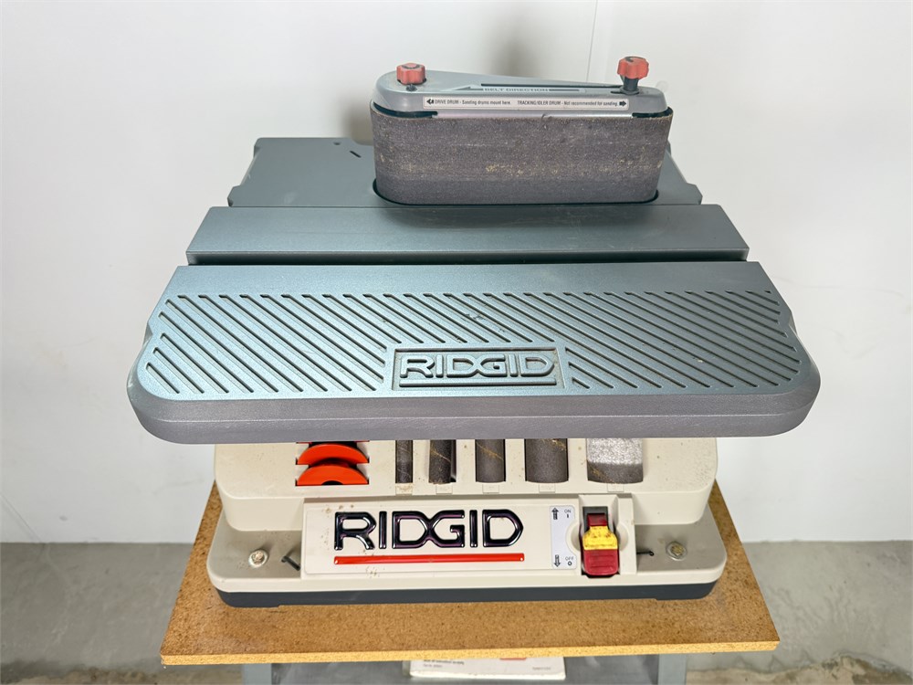 Window Edge Sander Rust Belt Revival Online Auctions - Ridgid Belt Sander