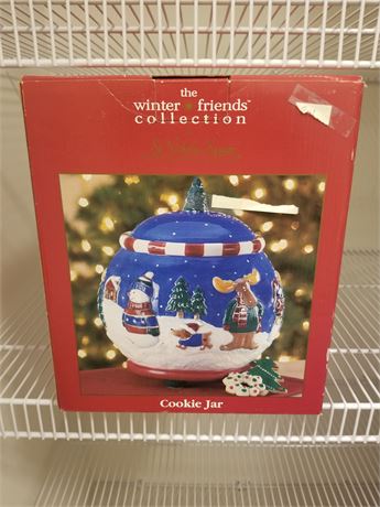 Winter Friends Collection Cookie Jar