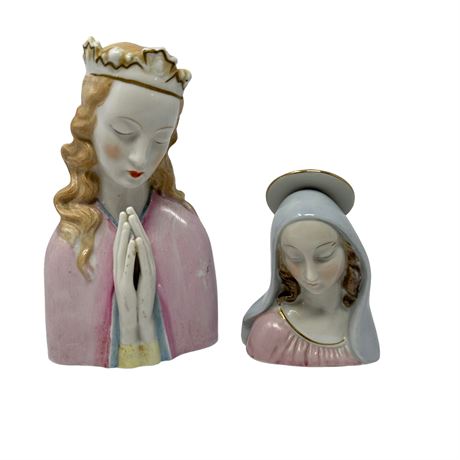 Lot of 2 Mary Magdalene Figures