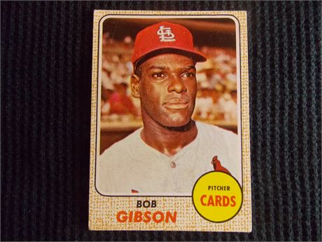 1968 Topps #100 Bob Gibson
