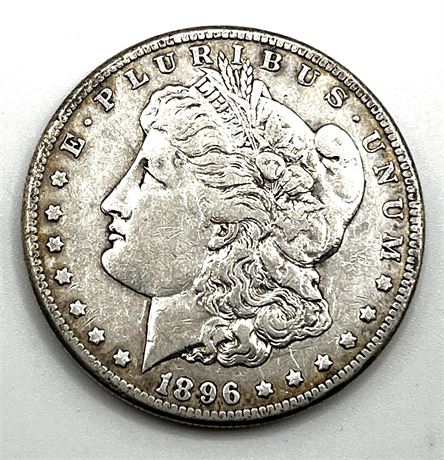 1896 S Silver Morgan Dollar