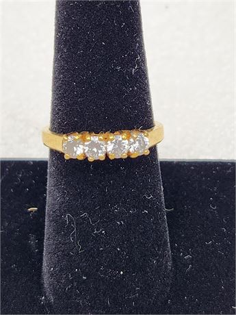 Faux Gold Ring size 7