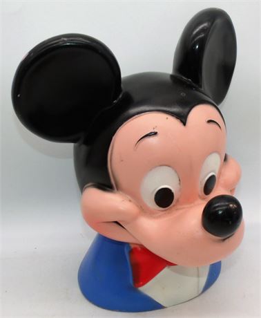 VTG Mickey Mouse Bank 10 1/2"