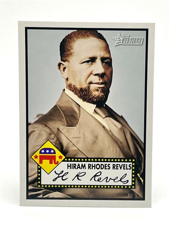 Hiram Rhodes Revels Political Heros Topps #16 Card