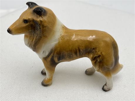 Collie Dog Figurine