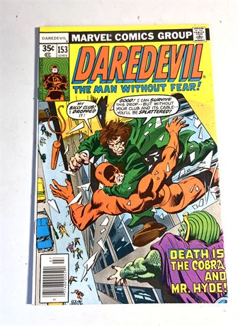 Marvel Comics Daredevil #153 June 1978 Comic