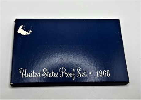 Silver 1968 United States Proof Set