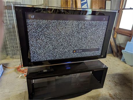 Sony 52" TV and Stand