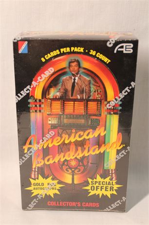 American Bandstand Collector's Cards