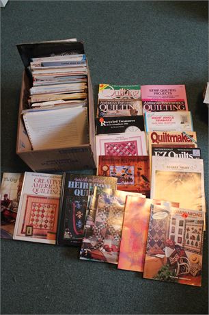 Quilting/Sewing Books and Magazines