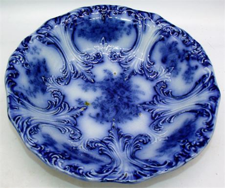 VTG Flow Blue porcelain TRILBY