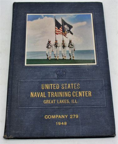 US Navy Book 1948 Illustrated