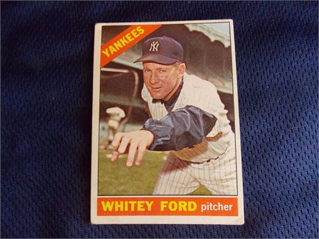 1966 Topps #160 Whitey Ford