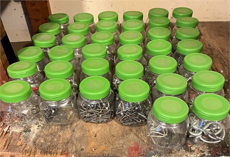 38 Plastic Jars