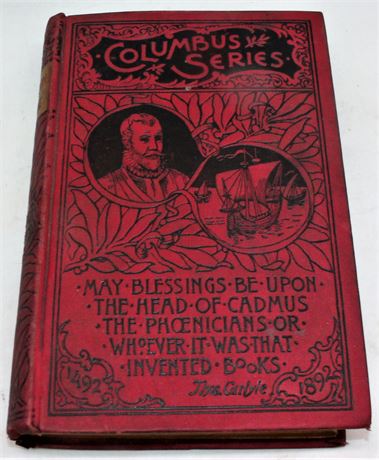 Antique Robinson Crusoe book