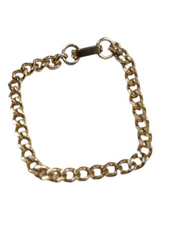 Gold Tone Rope Bracelet