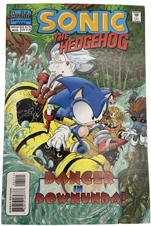 1998 Archie - Sonic The Hedgehog #61- Comic Book