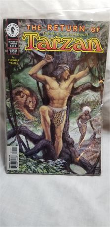 Return Of Tarzan #1 Edgar Rice Burroughs Comic Book Thomas Yeates Dark Horse