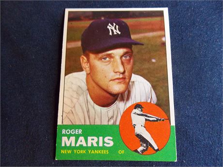 1963 Topps #120 Roger Maris
