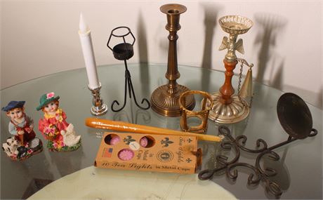 Candle Holders and Figurines