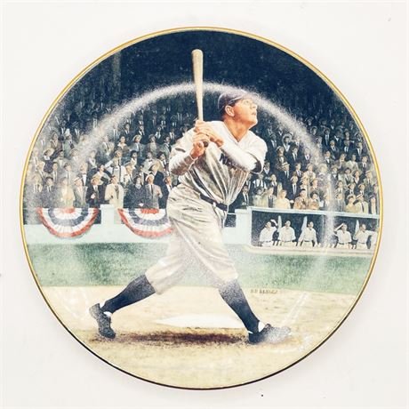 Babe Ruth, "The Called Shot" Collector Plate